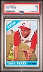 1966 Topps # 72  Tony Perez PSA 5 (EX)